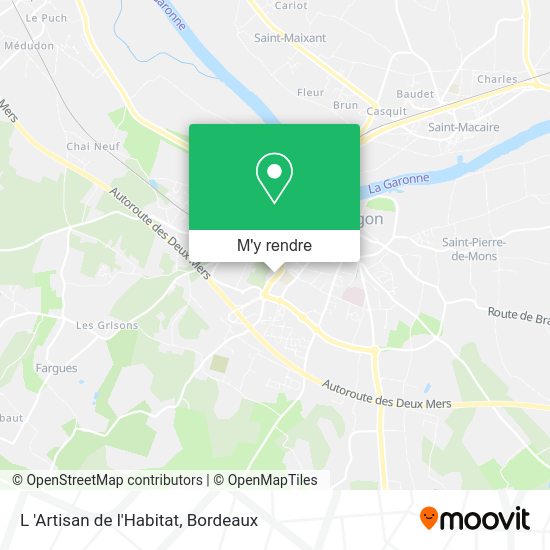 L 'Artisan de l'Habitat plan