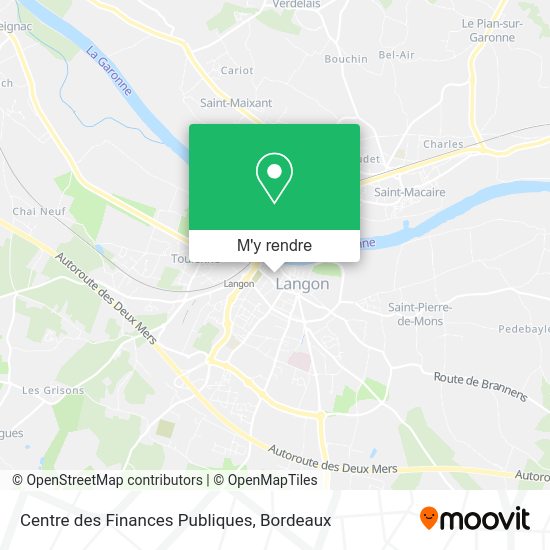 Centre des Finances Publiques plan