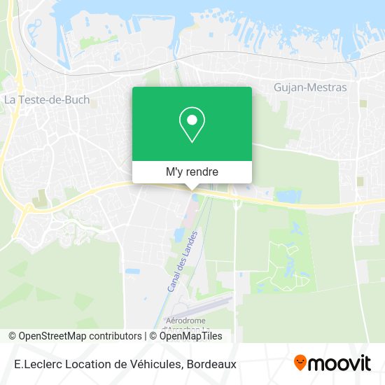E.Leclerc Location de Véhicules plan
