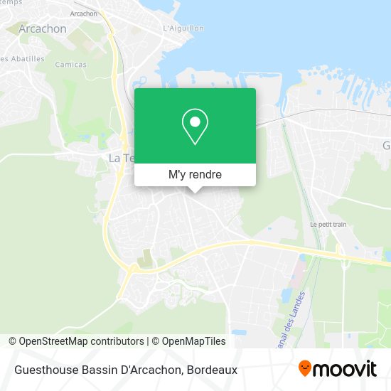 Guesthouse Bassin D'Arcachon plan