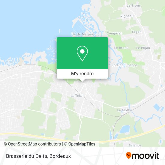 Brasserie du Delta plan