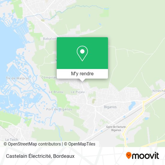 Castelain Électricité plan