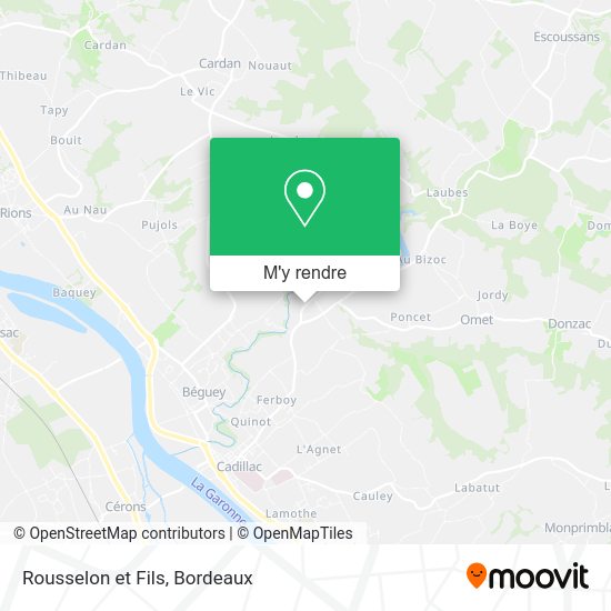 Rousselon et Fils plan