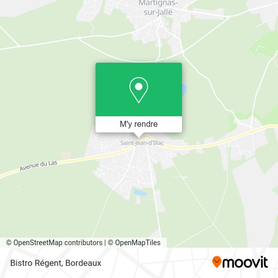 Bistro Régent plan