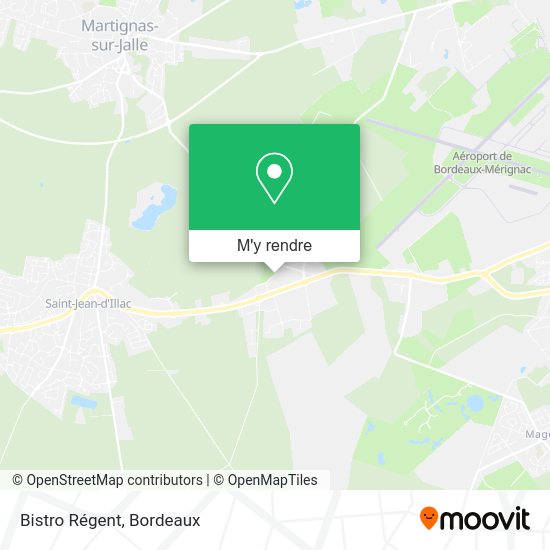 Bistro Régent plan