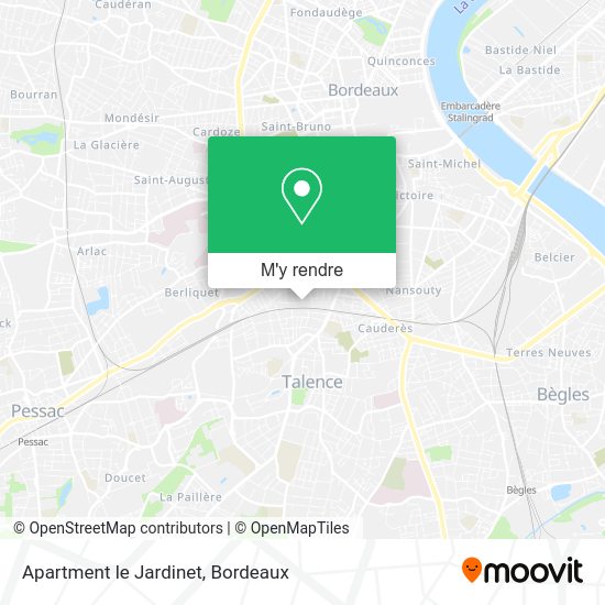 Apartment le Jardinet plan