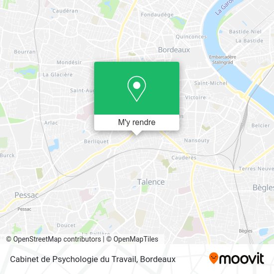 Cabinet de Psychologie du Travail plan
