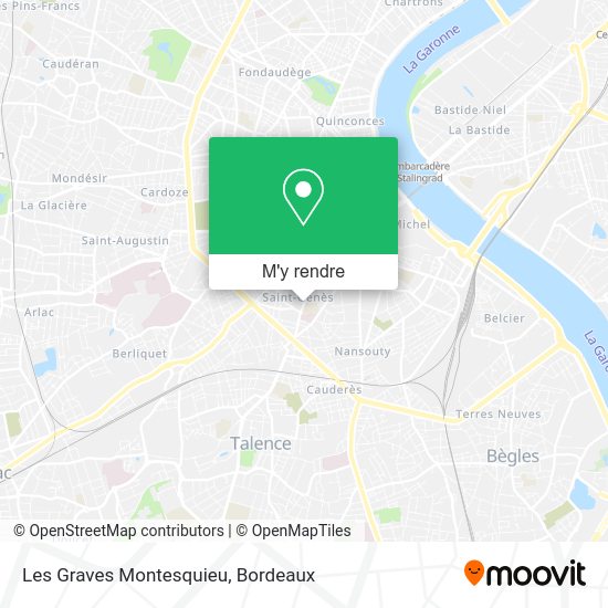 Les Graves Montesquieu plan