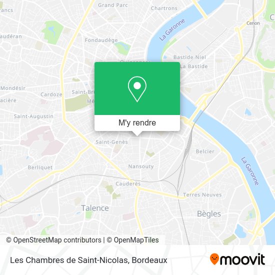 Les Chambres de Saint-Nicolas plan