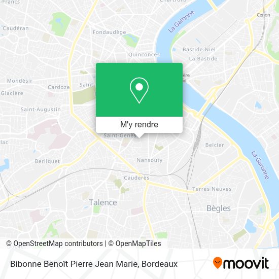 Bibonne Benoît Pierre Jean Marie plan