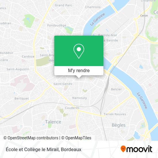 École et Collège le Mirail plan