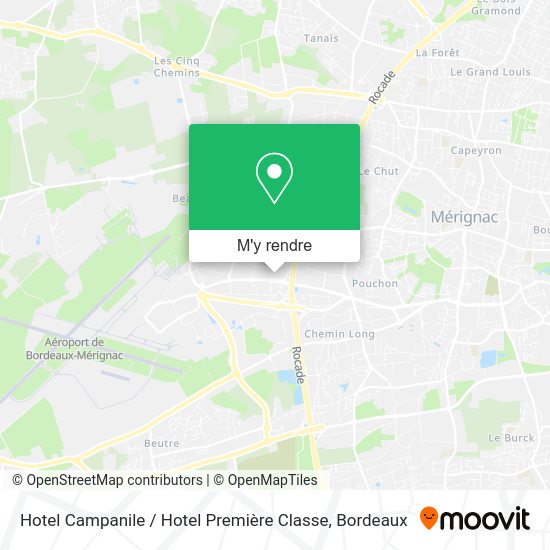 Hotel Campanile / Hotel Première Classe plan