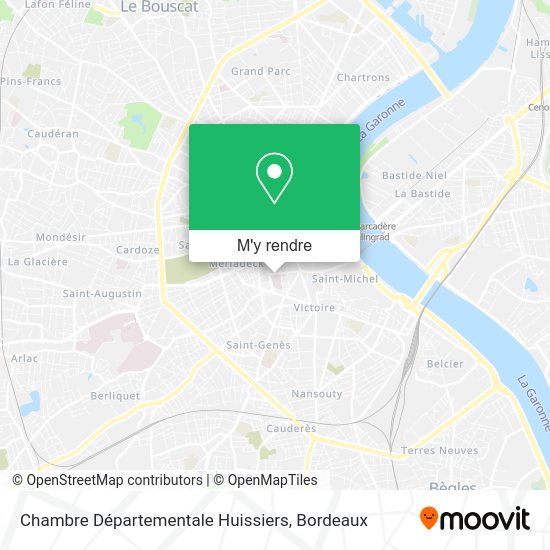 Chambre Départementale Huissiers plan