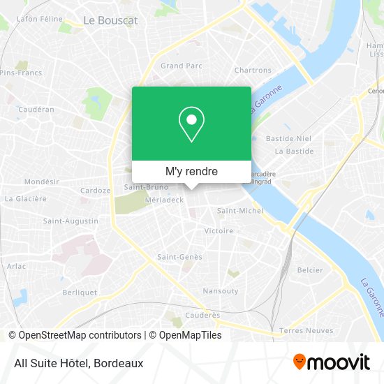 All Suite Hôtel plan