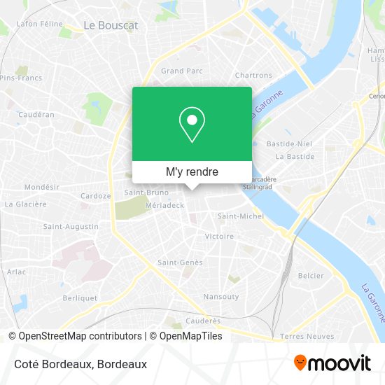 Coté Bordeaux plan