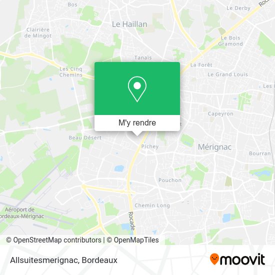 Allsuitesmerignac plan