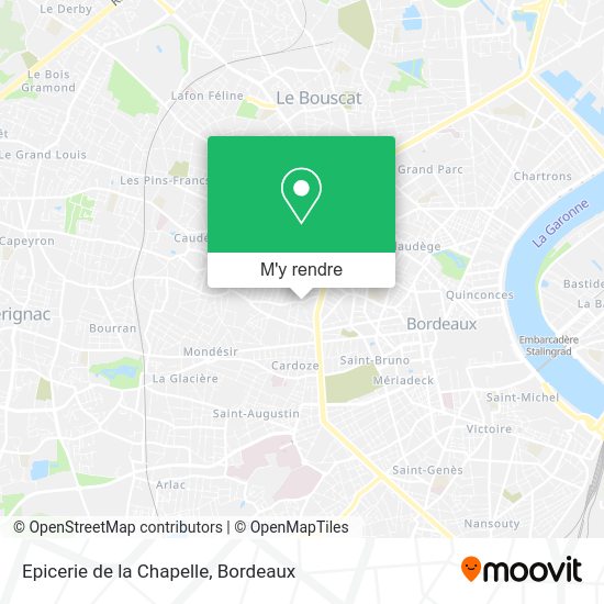 Epicerie de la Chapelle plan