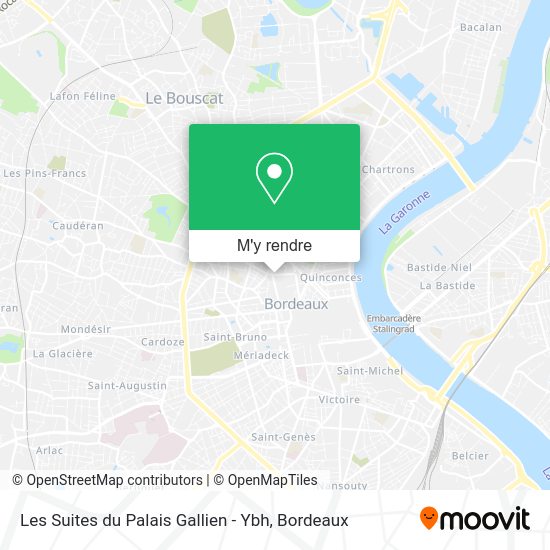 Les Suites du Palais Gallien - Ybh plan