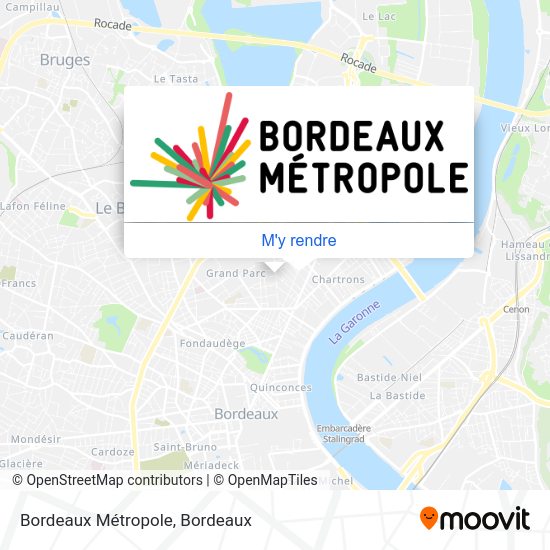 Bordeaux Métropole plan