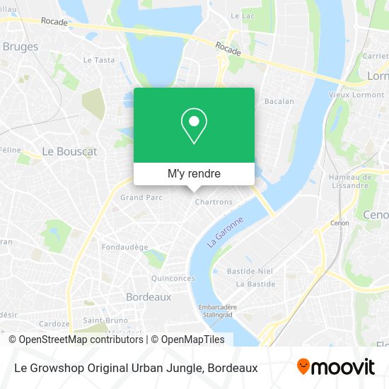 Le Growshop Original Urban Jungle plan