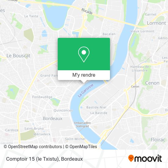 Comptoir 15 (le Txistu) plan