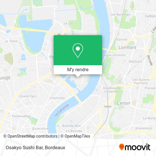 Osakyo Sushi Bar plan