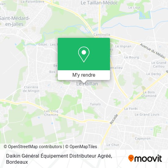 Daikin Général Équipement Distributeur Agréé plan
