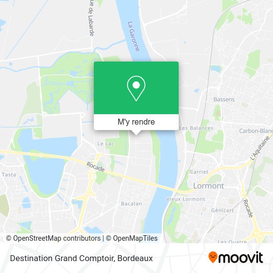 Destination Grand Comptoir plan