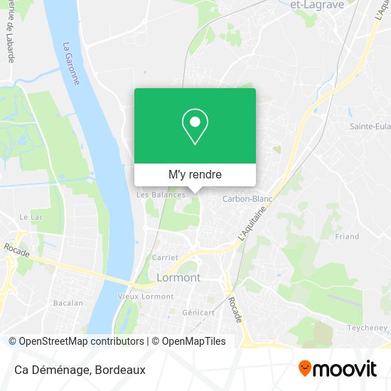 Ca Déménage plan