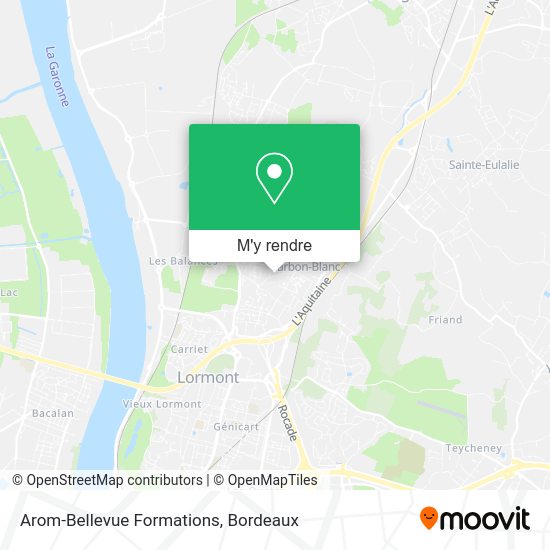 Arom-Bellevue Formations plan