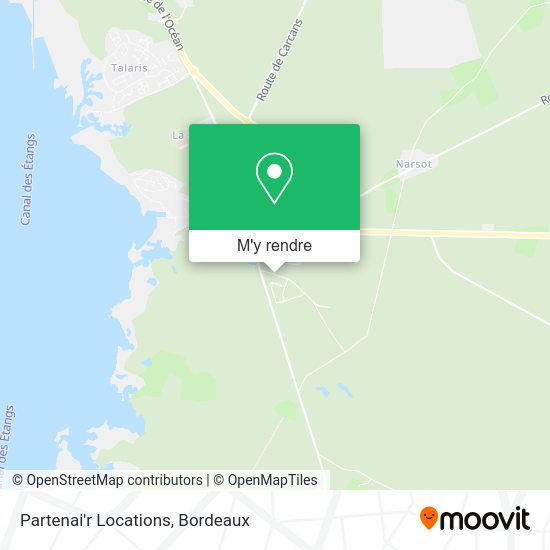 Partenai'r Locations plan