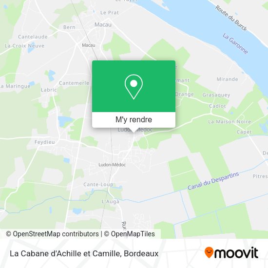 La Cabane d'Achille et Camille plan