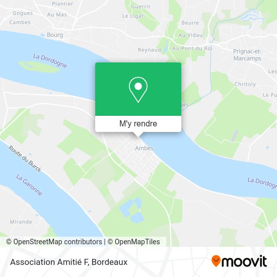 Association Amitié F plan