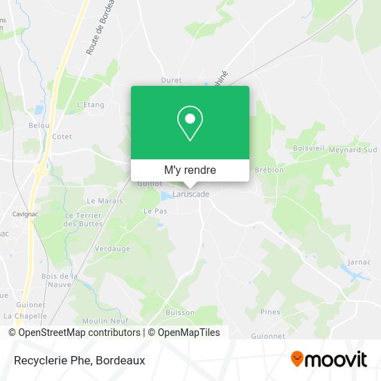Recyclerie Phe plan