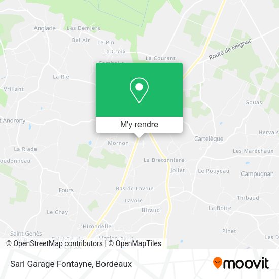 Sarl Garage Fontayne plan