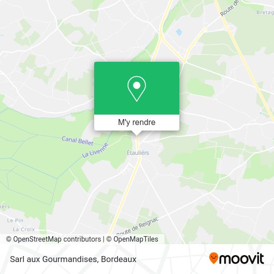 Sarl aux Gourmandises plan