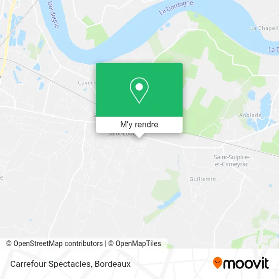 Carrefour Spectacles plan