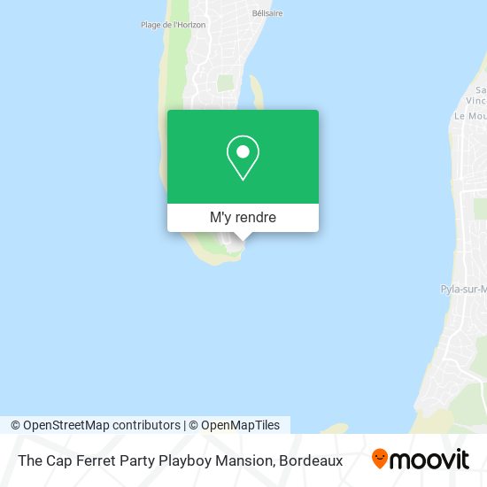 The Cap Ferret Party Playboy Mansion plan