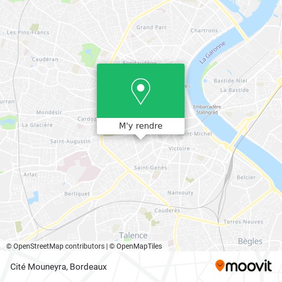 Cité Mouneyra plan