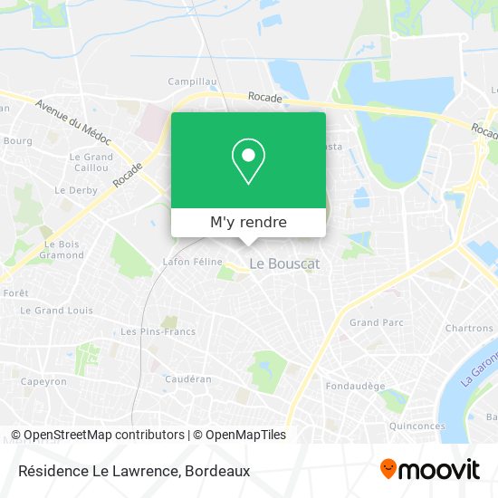 Résidence Le Lawrence plan