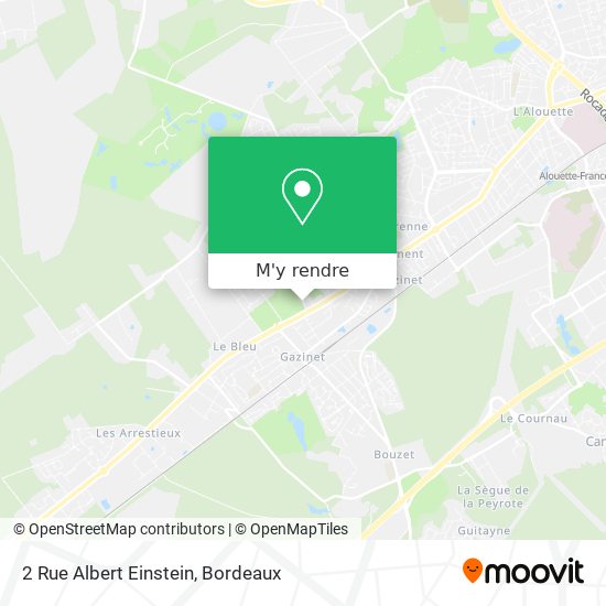 2 Rue Albert Einstein plan