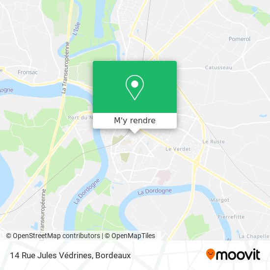 14 Rue Jules Védrines plan