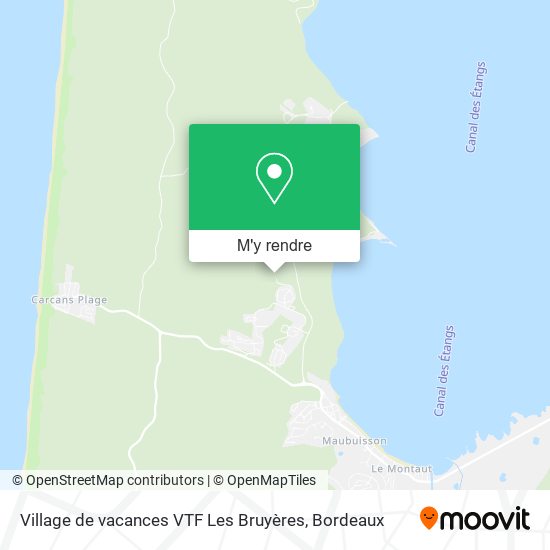 Village de vacances VTF Les Bruyères plan