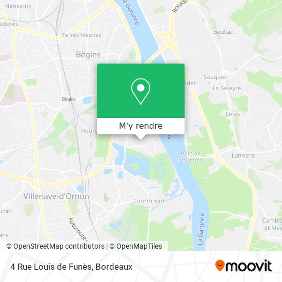 4 Rue Louis de Funès plan