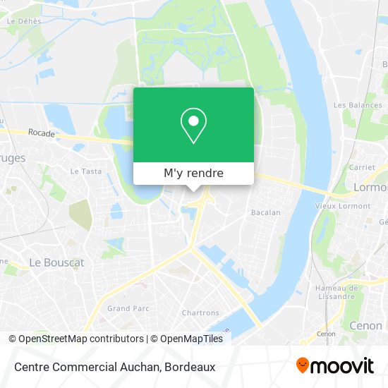 Centre Commercial Auchan plan