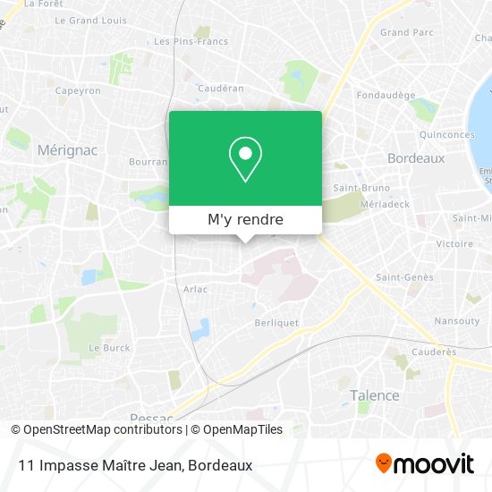 11 Impasse Maître Jean plan