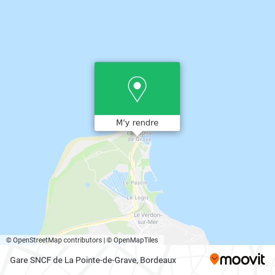 Gare SNCF de La Pointe-de-Grave plan