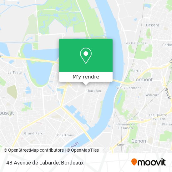 48 Avenue de Labarde plan