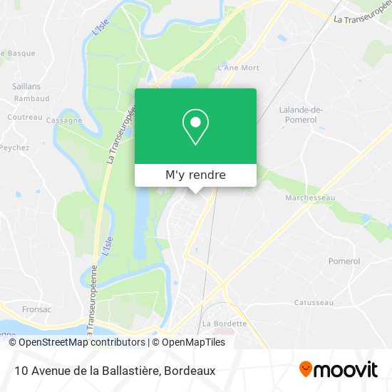 10 Avenue de la Ballastière plan
