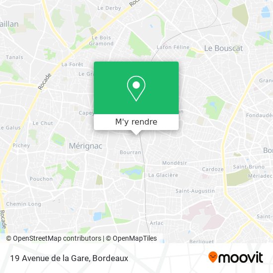 19 Avenue de la Gare plan